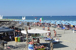 La spiaggia del Bagno MaPa Beach La spiaggia del Bagno MaPa Beach